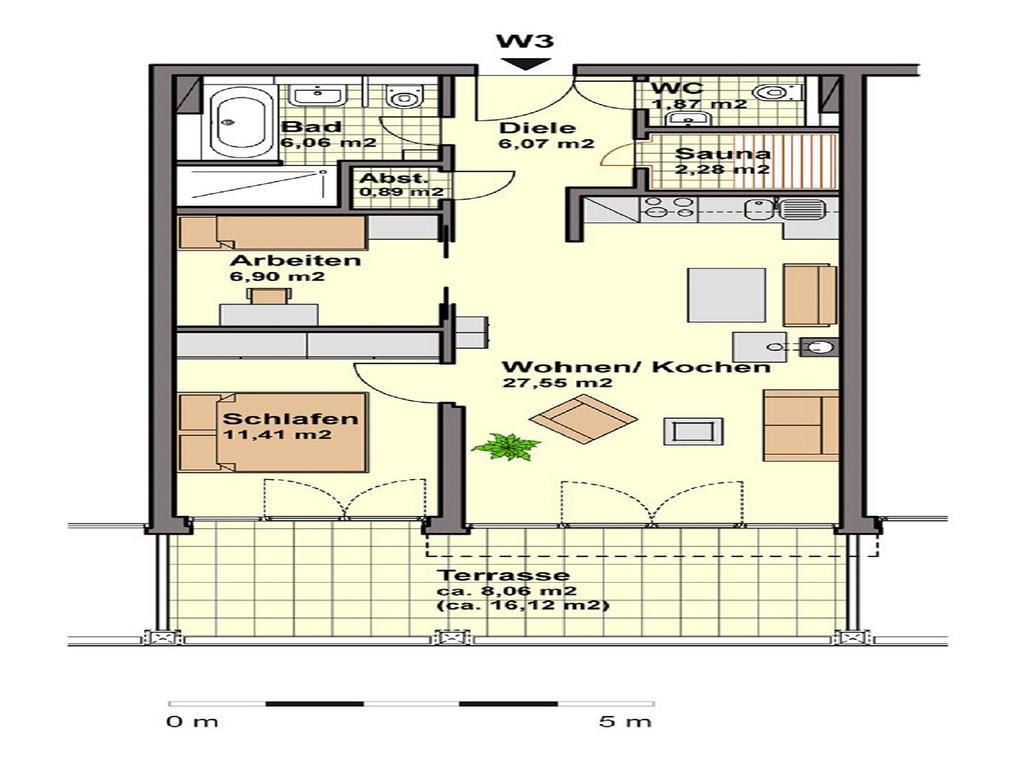 Ferienwohnung Silbermoewe Засниц Номер фото